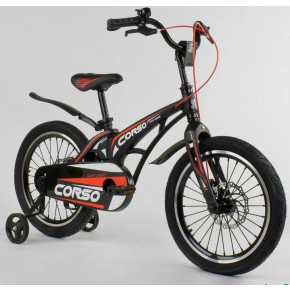 Велосипед детский Corso Magnesium MG-16 Y 464 16 дюймов усиленные спицы