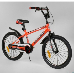 Велосипед детский Corso Aerodynamic ST-5069 20 дюймов красно-оранжевый
