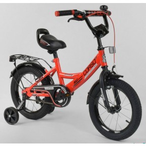 Велосипед детский Corso Classic 14 дюймов CL-14 D 0106 красный