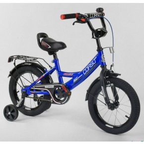 Велосипед детский Corso Classic 14 дюймов CL-14 D 0599 синий изображение 1