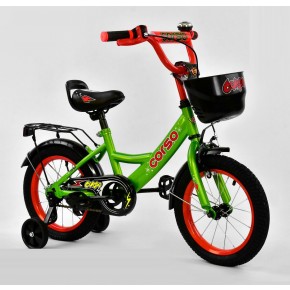 Велосипед детский Corso Classic 14 дюймов G-14051 зеленый изображение 1