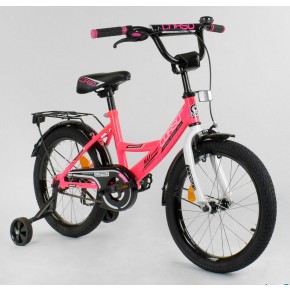Велосипед детский Corso Classic 16 дюймов CL-16 P 3377 розовый