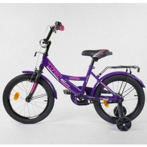 Велосипед детский Corso Classic 16 дюймов CL-16 P 1177 фиолетовый изображение 2