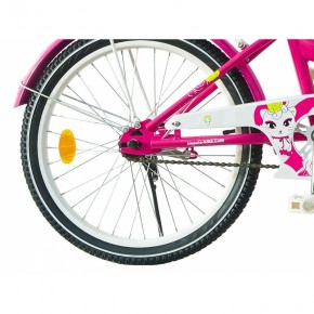 Велосипед детский Impuls Kitty малиновый 20 дюймов изображение 2
