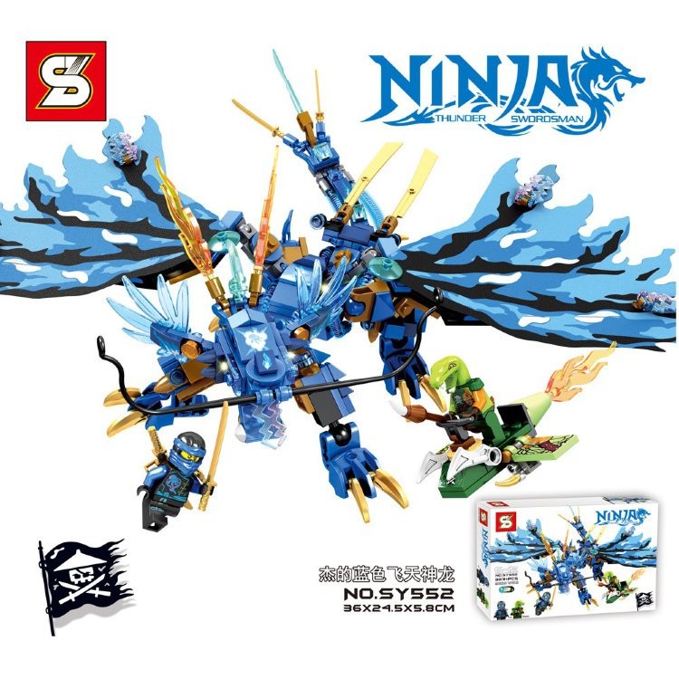 Конструктор Ниндзяго - SY552 Дракон Джея, аналог Lego Ninjago