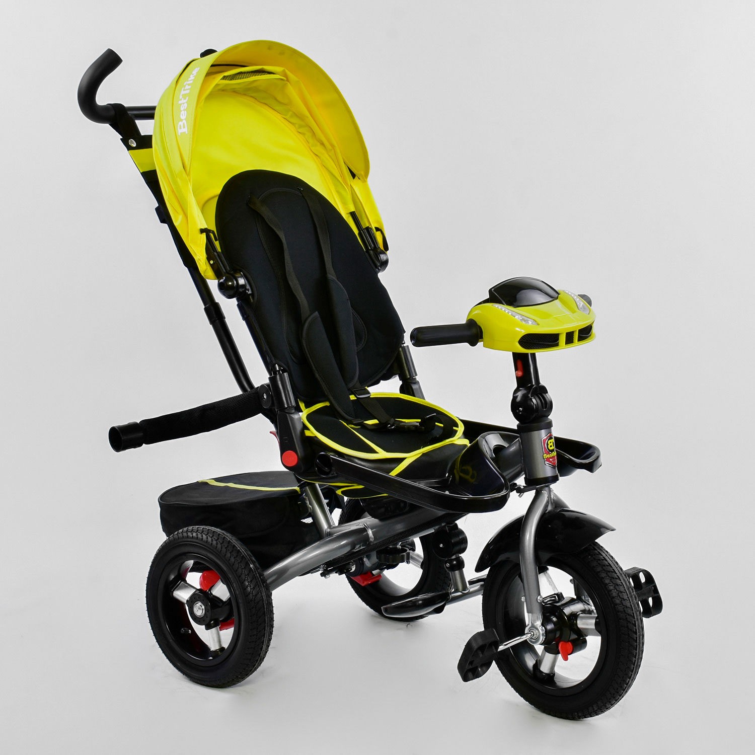 Трехколесный велосипед Best Trike 6088 F 1340 желтый: купить, цена