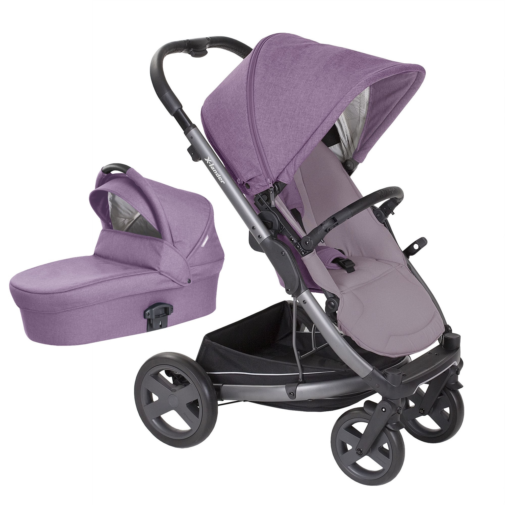 Коляска 2 в 1 X-lander X-Cite Dusk Violet: купить, цена 19600 грн