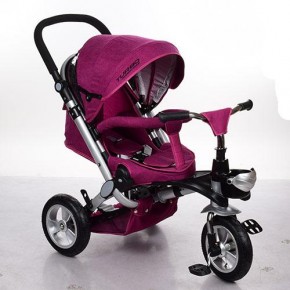 Триколісний велосипед Turbo Trike M AL3645 з колясочною ручкою