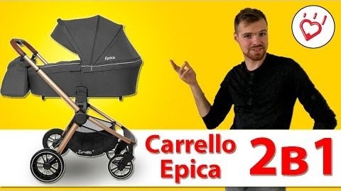 Carrello Epica – универсальная коляска 2 в 1. Встречаем новинку 2019 