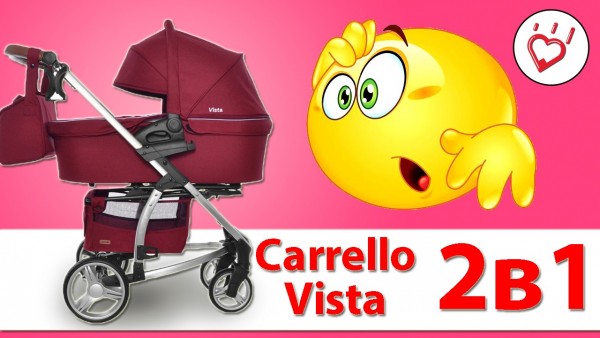 Новинка 2019 - Carrello Vista универсальная коляска 2 в 1
