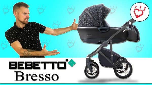 Видео обзор детской коляски 2 в 1 Bebetto Bresso  