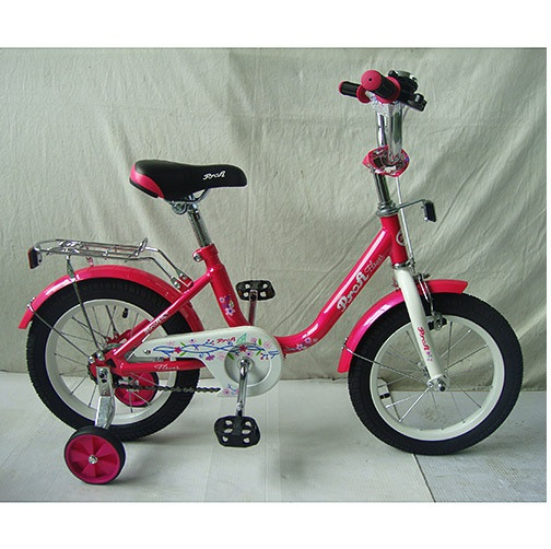 Детский двухколесный велосипед PROF1 L1482 14 дюймов Flower для девочки купить в Украине, цена в Киеве | alisa-ua.com