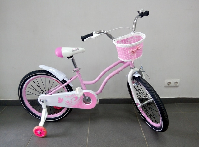 Детский велосипед Royal Child Girl 16 дюймов с корзинкой купить в Украине, цена в Киеве | Alisa-ua